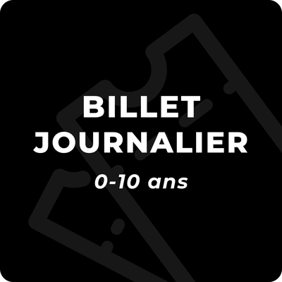 Billet journée MTB - 0-10 ans