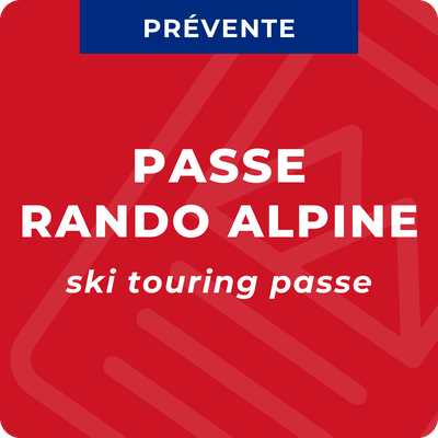 Abonnement saison - Randonnée alpine