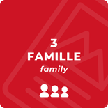 Unlimited season pass - Family of 3 (-5%)
