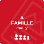 Unlimited season pass - Family of 4 (-10%)