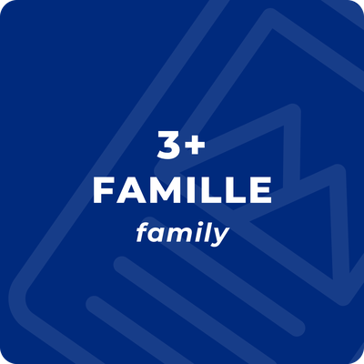 Abonnement illimité - MTB - Famille de 3 (-10%)