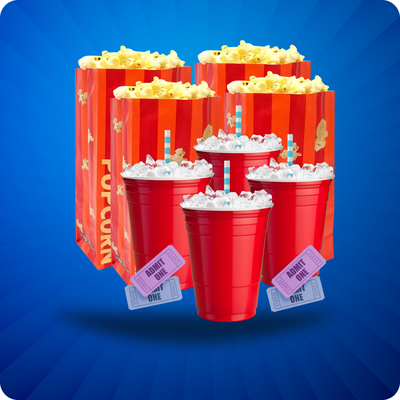 Combo Food & Tickets - Les 4 Fantastiques