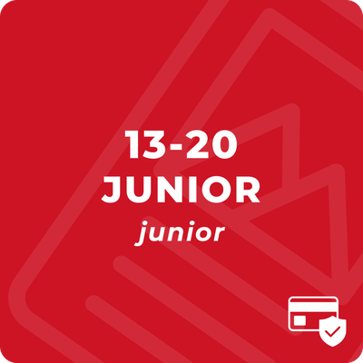 5 weeks Limited pass 13-20 years old