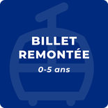 Billet journée MTB remontée - 0-5 ans