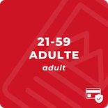Unlimited pass 21-59 years old