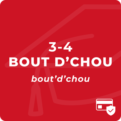5 weeks lessons - Bout D'chou - 1pm-2pm