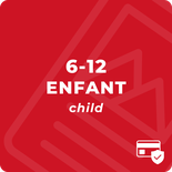 5 weeks Limited pass 6-12 years old
