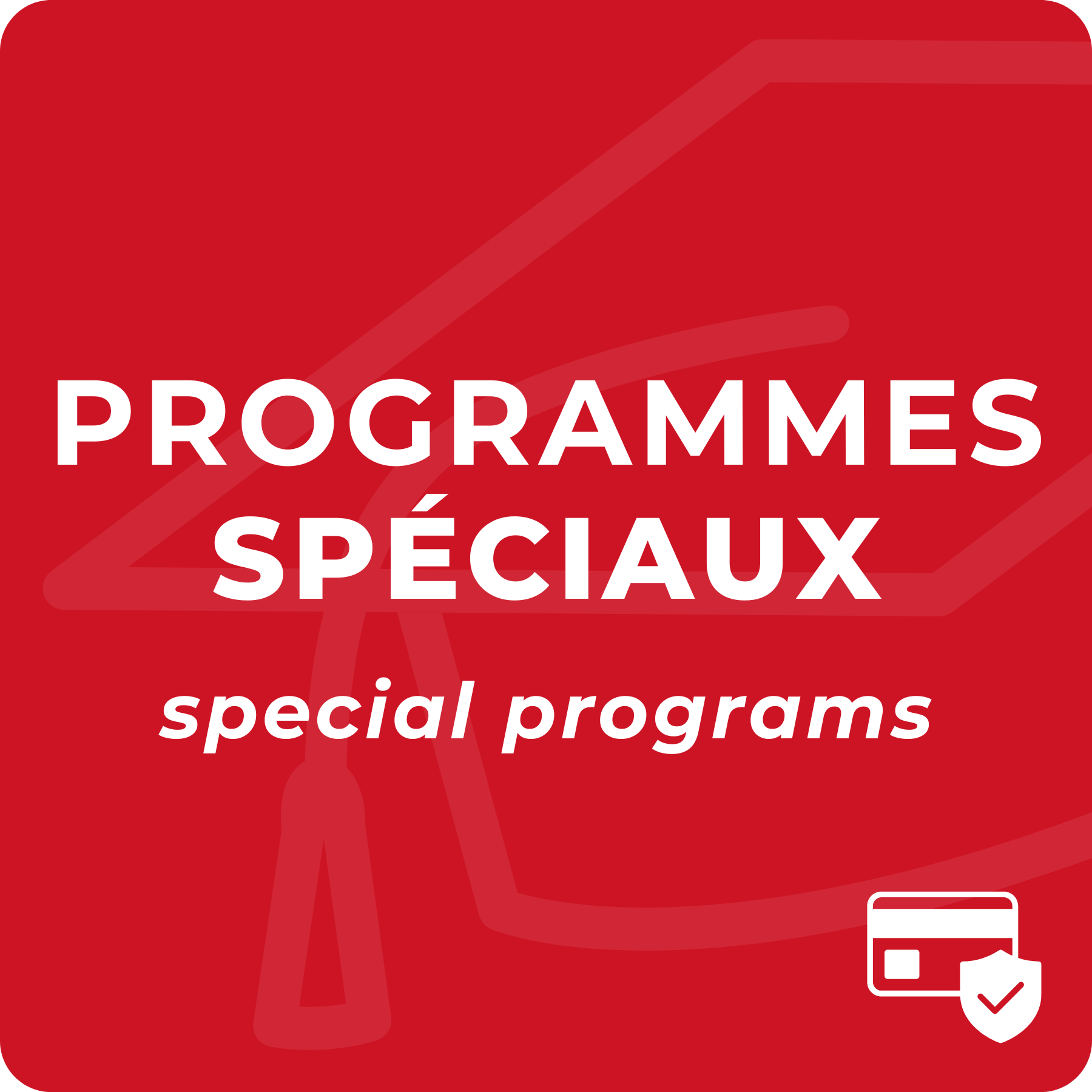 Programmes spéciaux - Planche