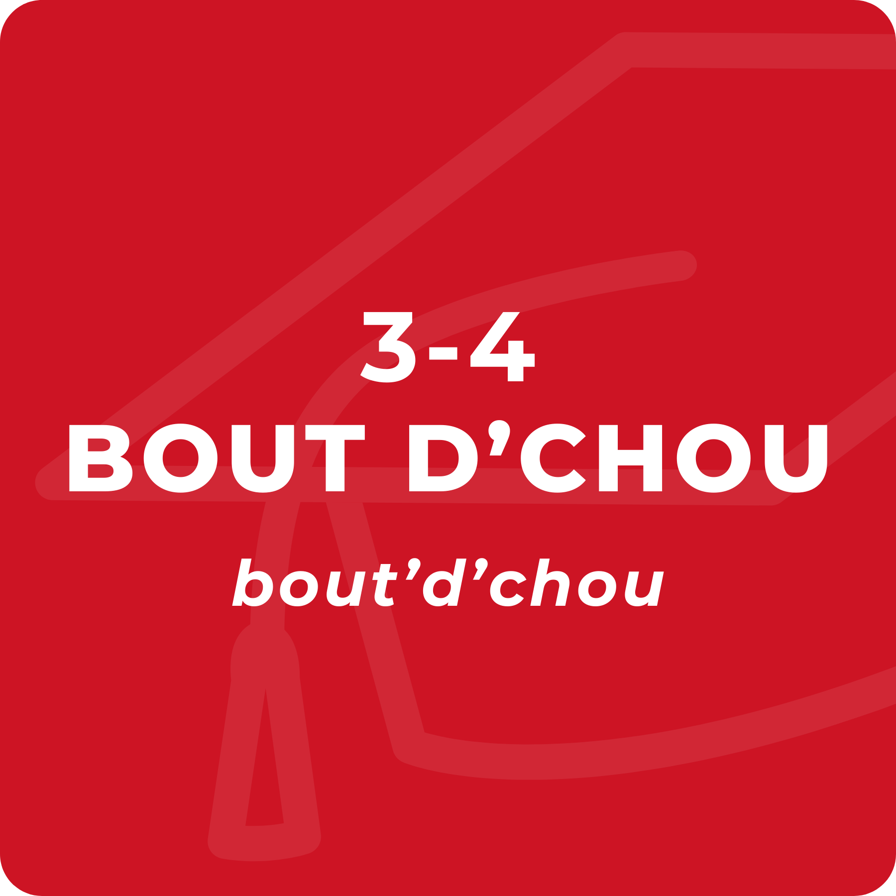 Bout d'chou (3-4 YO)