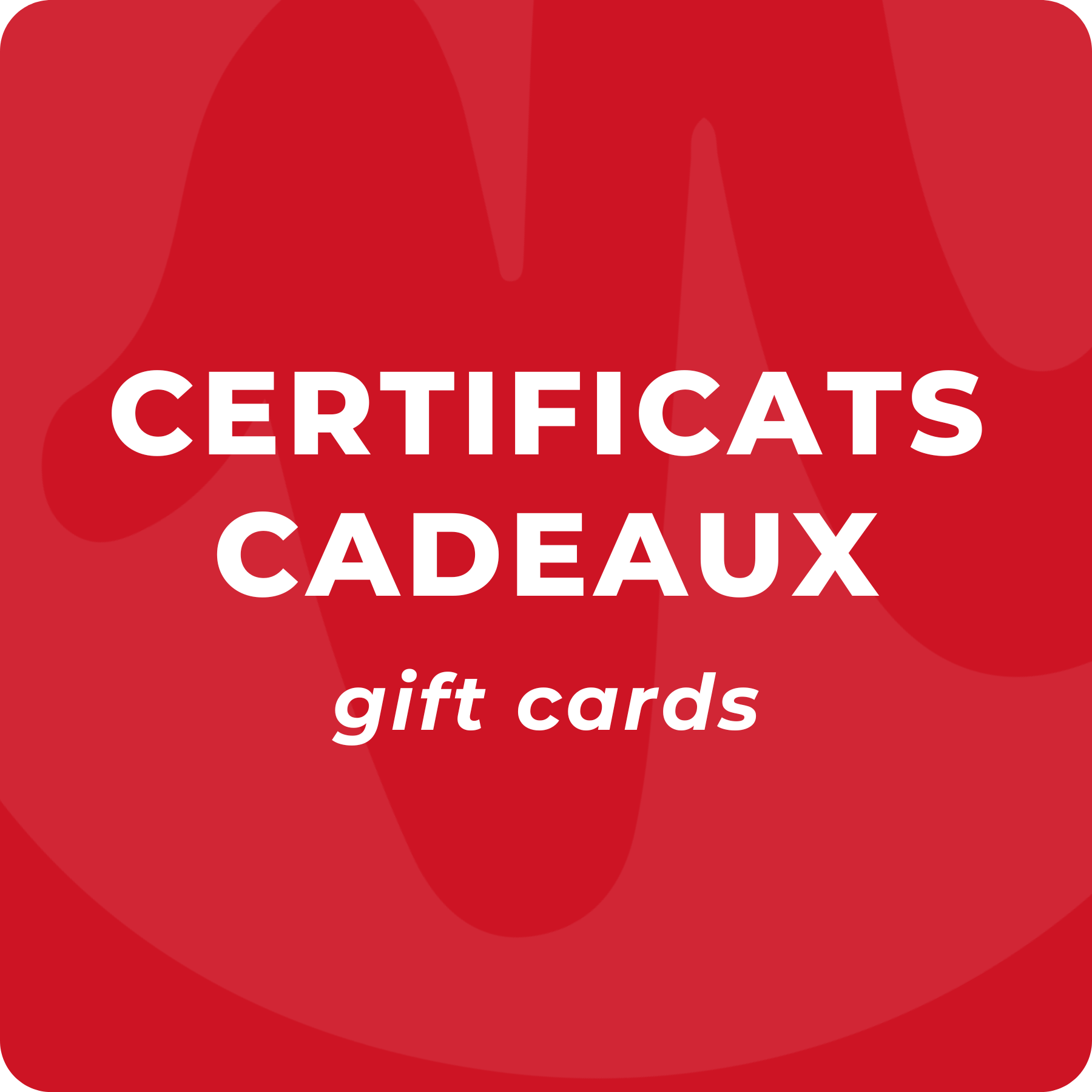 GIFT CARDS